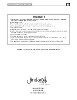 Preview for 35 page of Jindara Derwent Operation & Installation Instructions