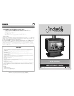 Jindara Mallee Freestanding Operation & Installation Instructions предпросмотр