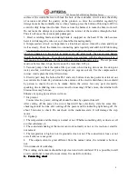 Preview for 10 page of JINGOA JDZ-1030 Operation Manual