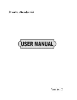 Предварительный просмотр 1 страницы Jinke Hanlin eReader A6 User Manual