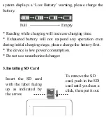 Предварительный просмотр 13 страницы Jinke Hanlin eReader A6 User Manual