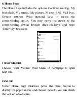Предварительный просмотр 17 страницы Jinke Hanlin eReader A9 User Manual