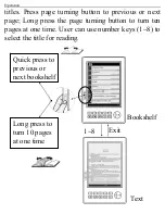 Preview for 15 page of Jinke Hanlin eReader V3 User Manual