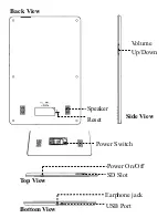 Предварительный просмотр 8 страницы Jinke Hanlin eReader V90 User Manual