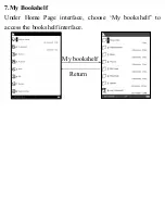 Предварительный просмотр 19 страницы Jinke Hanlin eReader V90 User Manual