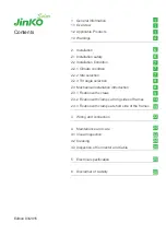 Preview for 2 page of JinkoSolar JKM M-48 Series Installation Manual