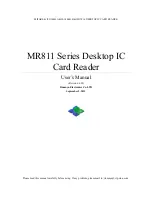 Предварительный просмотр 1 страницы Jinmuyu Electronics MR811 Series User Manual