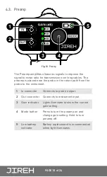 Предварительный просмотр 15 страницы Jireh PREAMP CXA032 Manual