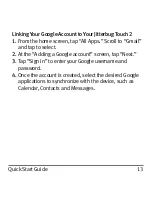 Preview for 17 page of Jitterbug Touch2 Quick Start Manual