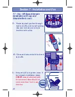 Предварительный просмотр 30 страницы JJ Cole newport via i470 Instruction Manual