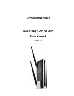 Предварительный просмотр 1 страницы JJ Plus JWAI203 User Manual