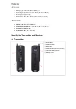 Preview for 3 page of JJC JM II Receiver Manual Instruction