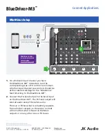 Preview for 6 page of JK Audio BlueDriver-M3 Connect Applications