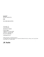 Preview for 24 page of JK Audio BluePack User Manual