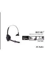 JK Audio BSET-HS1 User Manual preview