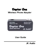 Предварительный просмотр 1 страницы JK Audio Daptor One User Manual