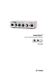 JK Audio InlinePatch User Manual preview