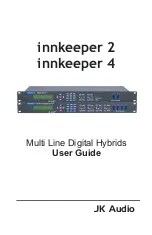 Preview for 1 page of JK Audio Innkeeper 2 User Manual