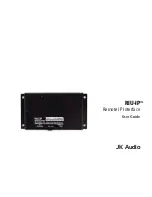 Preview for 1 page of JK Audio RIU-IP User Manual