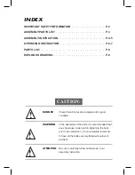 Preview for 3 page of JKEXER Acute 3925 Owner'S Manual