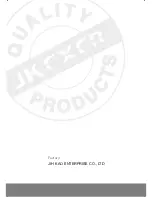 Preview for 24 page of JKEXER VIGOR 736 Owner'S Manual