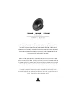 Preview for 1 page of JL Audio 10W0 Owner'S Manual