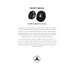 Preview for 1 page of JL Audio 12TW3-D4 Owner'S Manual