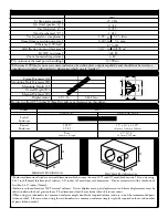 Preview for 1 page of JL Audio 8W3 Specifications