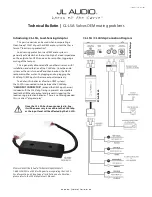 Preview for 1 page of JL Audio CL-LSA Owner'S Manual