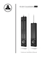 Preview for 1 page of JL Audio Fathom IWS Installation Manual