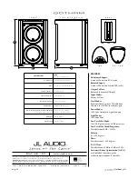 Preview for 36 page of JL Audio Gotham g213 Owner'S Manual