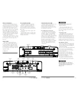 Preview for 2 page of JL Audio M-Series M4300 Owner'S Manual