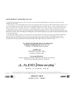 Preview for 8 page of JL Audio M-SWMCPv3-1.315 Installation Instructions Manual