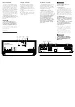 Предварительный просмотр 2 страницы JL Audio M600/1 Owner'S Manual