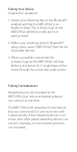 Preview for 6 page of JL Audio MBT-CRX v2 User Manual