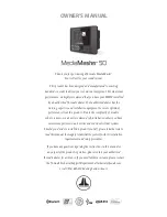 Предварительный просмотр 1 страницы JL Audio MediaMaster 50 Owner'S Manual