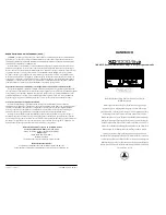 Preview for 22 page of JL Audio NexD XD1000/5v2 Owner'S Manual