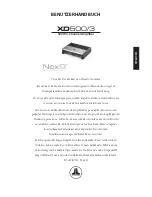 Preview for 21 page of JL Audio NexD XD500/3 Owner'S Manual