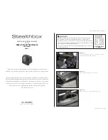 Preview for 1 page of JL Audio Stealthbox 94451 Installation Manual