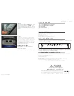 Preview for 2 page of JL Audio Stealthbox SB-B-3SER/CPE/SDN(E90\92) Installation Manual