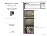 Предварительный просмотр 1 страницы JL Audio Stealthbox SB-F-ESCP/10W1V3 Installation Manual