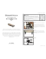 Preview for 1 page of JL Audio Stealthbox SB-F-SUPRCC/13TW5 Installation Manual