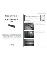 Preview for 1 page of JL Audio Stealthbox SB-GM-SLVCRW/10W1v2 Installation Manual