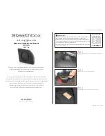 JL Audio Stealthbox SB-H-XTOUR/10W3v3 Installation Manual preview