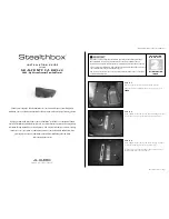 Preview for 1 page of JL Audio Stealthbox SB-N-FRNTCC/10W1v2 Installation Manual