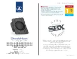 JL Audio Stealthbox SB-POL-SLINGSUBP/10W3v3 Installation Manual preview