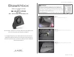 JL Audio Stealthbox SB-VW-GTI/10TW3 Installation Manual preview