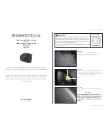 JL Audio Stealthbox Installation Manual preview