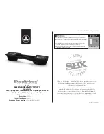 JL Audio Steathbox SB-D-QDRAMD/10TW1 Installation Manual предпросмотр