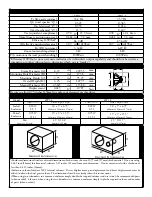 Preview for 1 page of JL Audio Subwoofe Specification Sheet